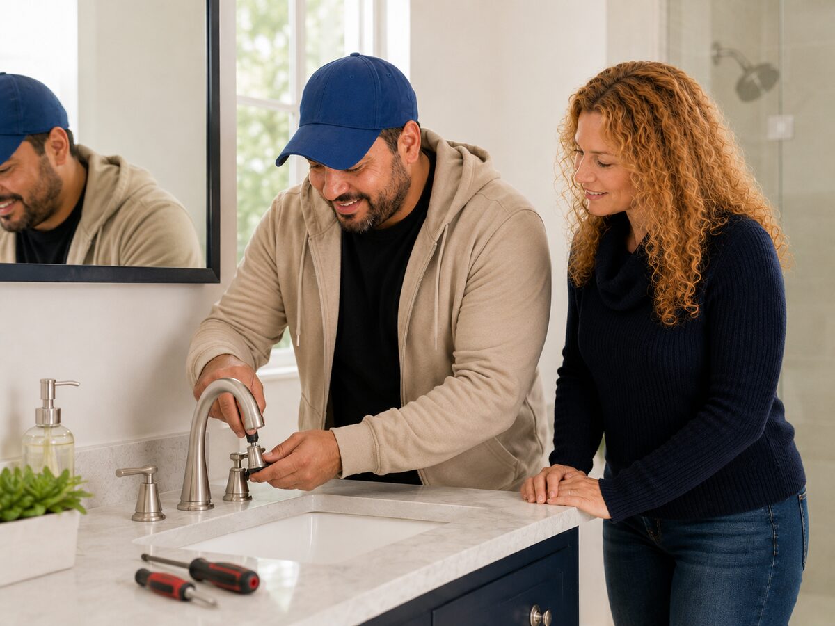 Bathroom Faucet Repair