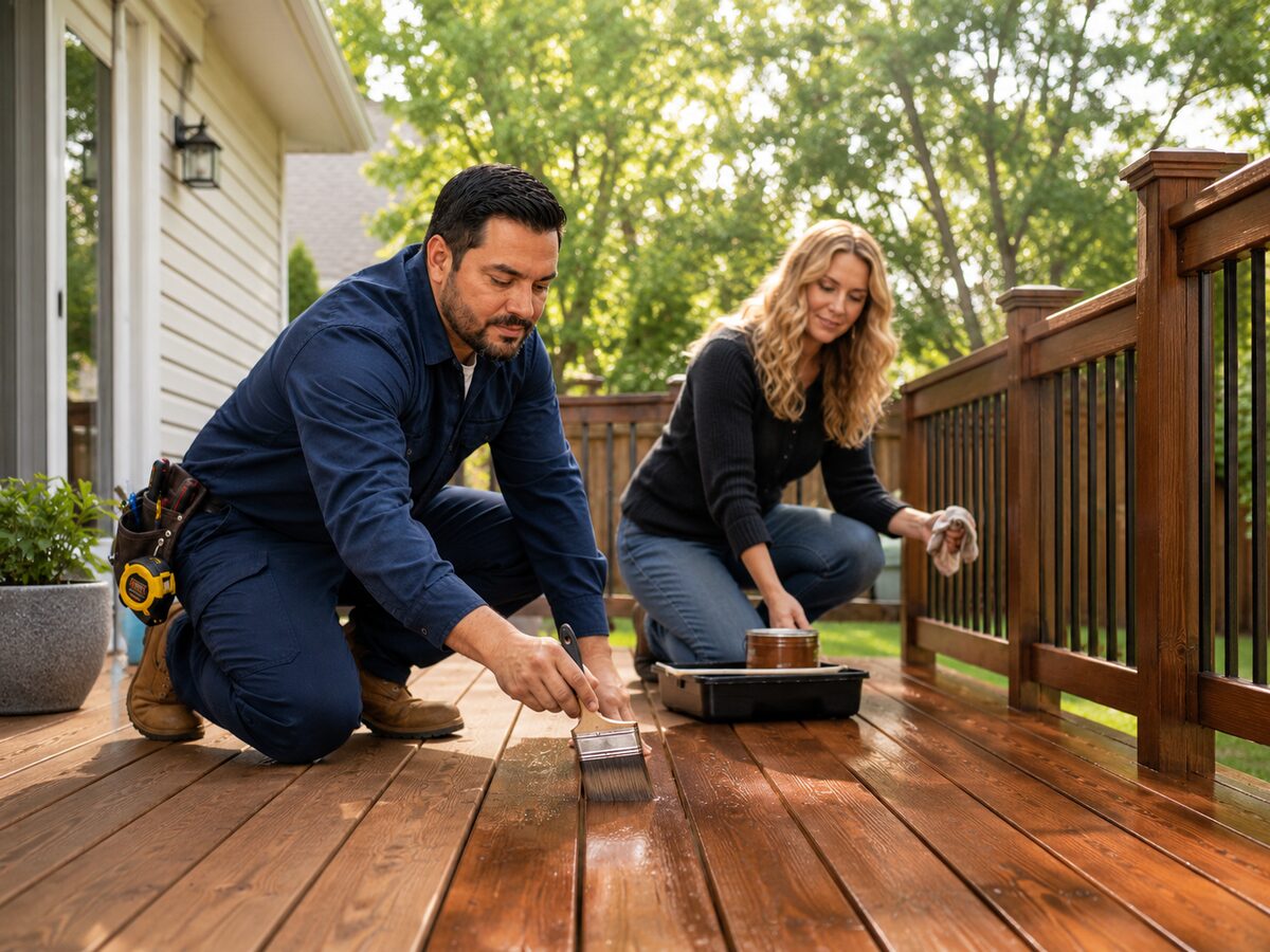Deck Staining & Sealing