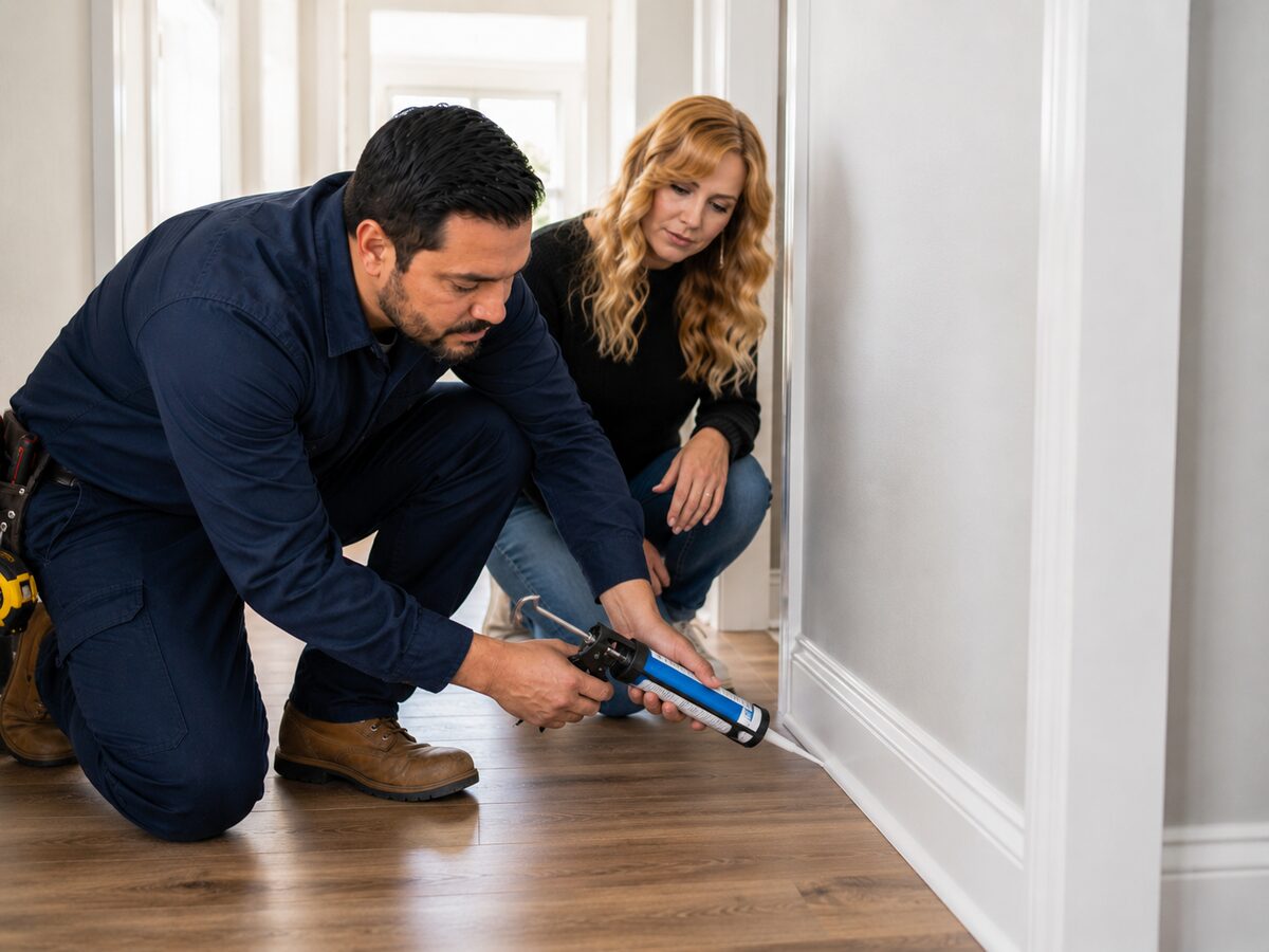 Interior Trim Caulking